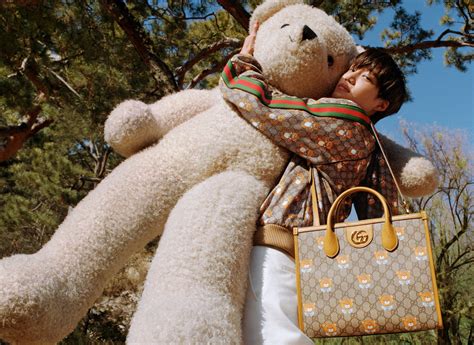 gucci x kai|kai x Gucci teddy.